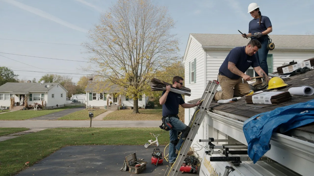 Local Roofing Contractors in Ithaca, MI near me
